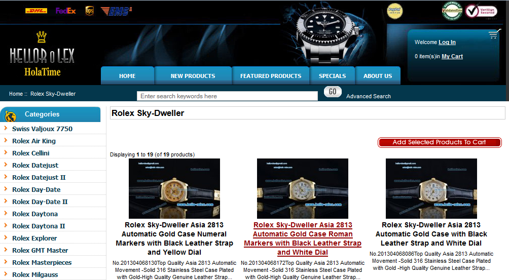 Rolex Sky Dwelle Replica Watches